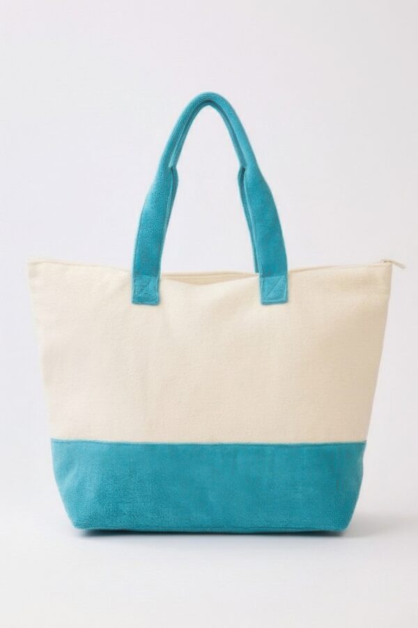 Take Me To The Beach Terry Tote – Palm & Wave