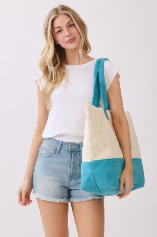 Terry Tote – Life Is Better at the Beach Palm Graphic