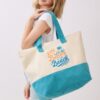 Terry Tote – Life Is Better at the Beach Palm Graphic