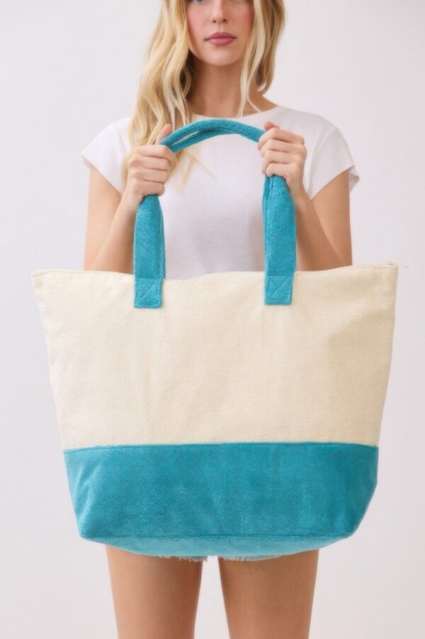 Terry Tote – Life Is Better at the Beach Palm Graphic