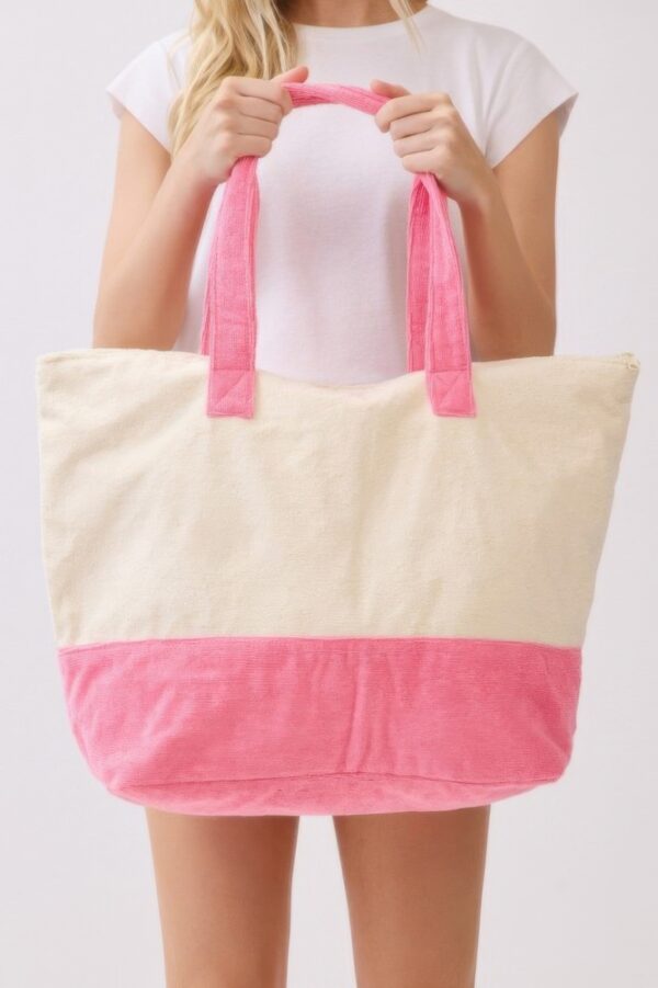 Beach Terry Tote – ‘Life Is Better At The Beach’ Graphic