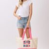 Beach Terry Tote – ‘Life Is Better At The Beach’ Graphic