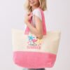 Hello Summer Terry Tote – ‘HELLO SUMMER’ Graphic Bag