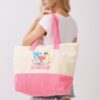 Hello Summer Terry Tote – ‘HELLO SUMMER’ Graphic Bag