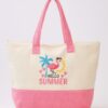 Hello Summer Terry Tote – ‘HELLO SUMMER’ Graphic Bag