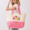 Vacay Mode Terry Tote – Fruit Graphic Beach Bag