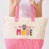 Vacay Mode Terry Tote – Fruit Graphic Beach Bag