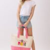 Vacay Mode Terry Tote – Fruit Graphic Beach Bag