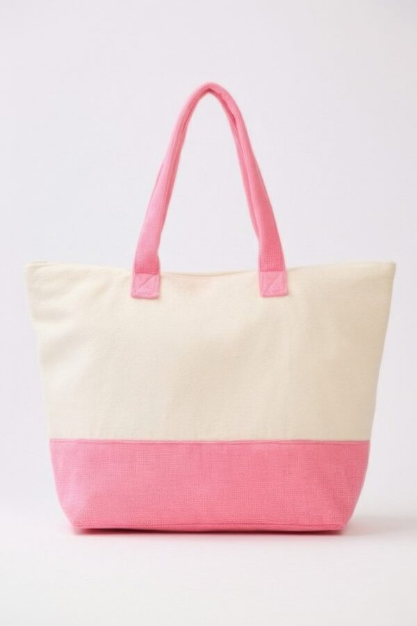 Vacay Mode Terry Tote – Fruit Graphic Beach Bag