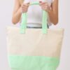 Terry Tote with Playful Beverage Graphic