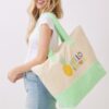 Hello Summer Terry Tote – HELLO SUMMER Graphic Beach Bag