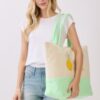 Hello Summer Terry Tote – HELLO SUMMER Graphic Beach Bag