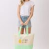 Hello Summer Terry Tote – HELLO SUMMER Graphic Beach Bag