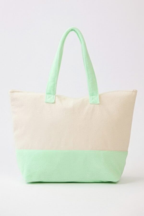 Hello Summer Terry Tote – HELLO SUMMER Graphic Beach Bag