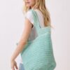 Round-Bottom Woven Tote Bag – Handmade Strap
