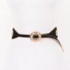 Scalloped Edge Concho Belt – Western-Inspired