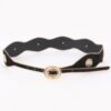 Scalloped Edge Concho Belt – Western-Inspired