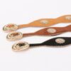 Scalloped Edge Concho Belt – Western-Inspired