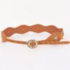 Scalloped Edge Concho Belt – Western-Inspired