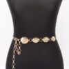 Floral Disc Chain Belt – Ornate Iron Discs