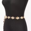 Floral Disc Chain Belt – Ornate Iron Discs