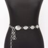 Floral Disc Chain Belt – Ornate Iron Discs