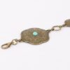 Vintage Metal Chain Belt – Ornate Decorative Plate