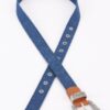 Denim Belt with Multi-Metal Buckle – 1.15″ Wide