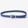 Denim Belt with Multi-Metal Buckle – 1.15″ Wide