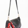 Decorative Charm Shoulder Bag – Compact Polyurethane