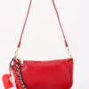 Decorative Charm Shoulder Bag – Compact Polyurethane
