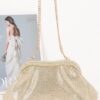 Rhinestone Hot Fix Party Clutch – Removable Chain