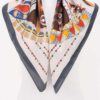 Artistic Geometric Multi-Print Bandana – Lightweight