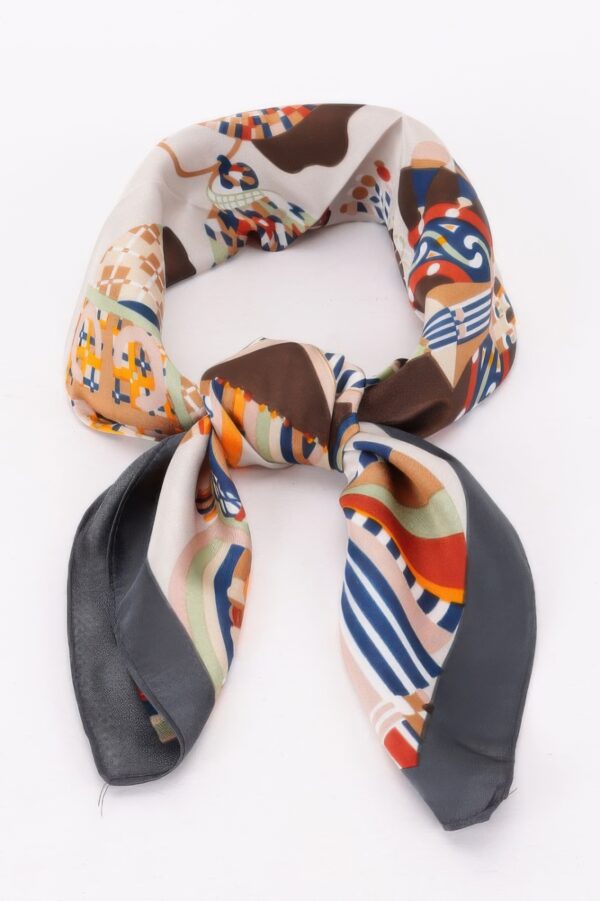 Artistic Geometric Multi-Print Bandana – Lightweight