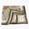 Multi Print Bandana Scarf – Ornate Motif Accent