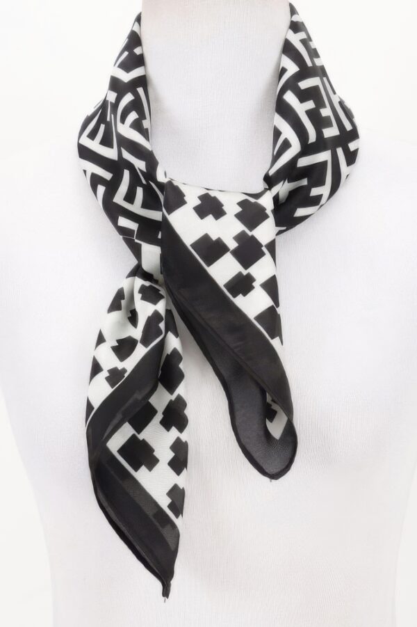 Multi-Print Geometric Bandana – Lightweight Accent