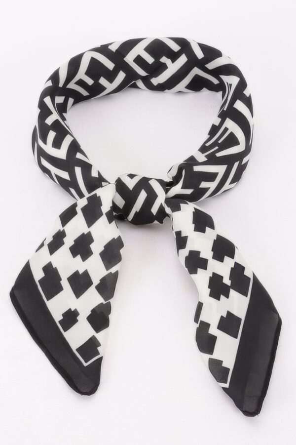 Multi-Print Geometric Bandana – Lightweight Accent