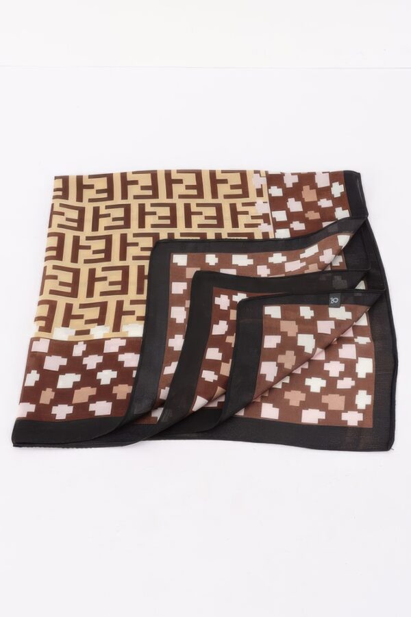 Multi-Print Geometric Bandana – Lightweight Accent