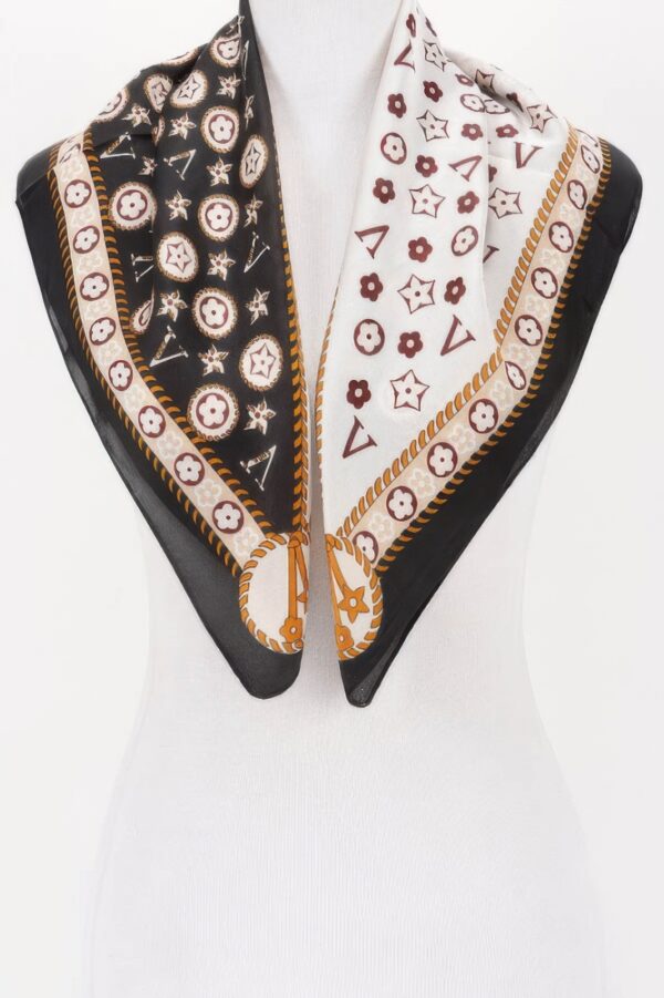 Multi-Print Bandana – Geometric & Decorative Motifs