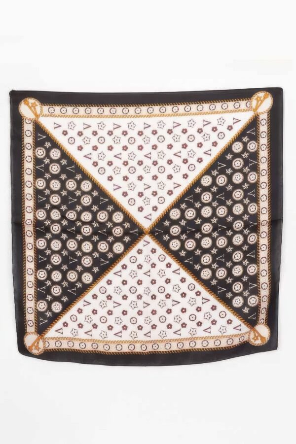Multi-Print Bandana – Geometric & Decorative Motifs