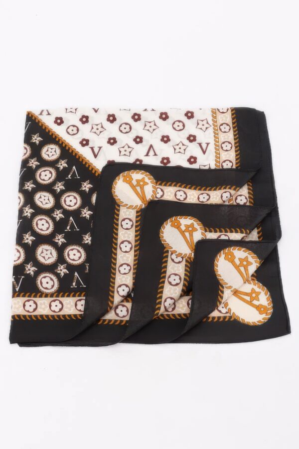 Multi-Print Bandana – Geometric & Decorative Motifs