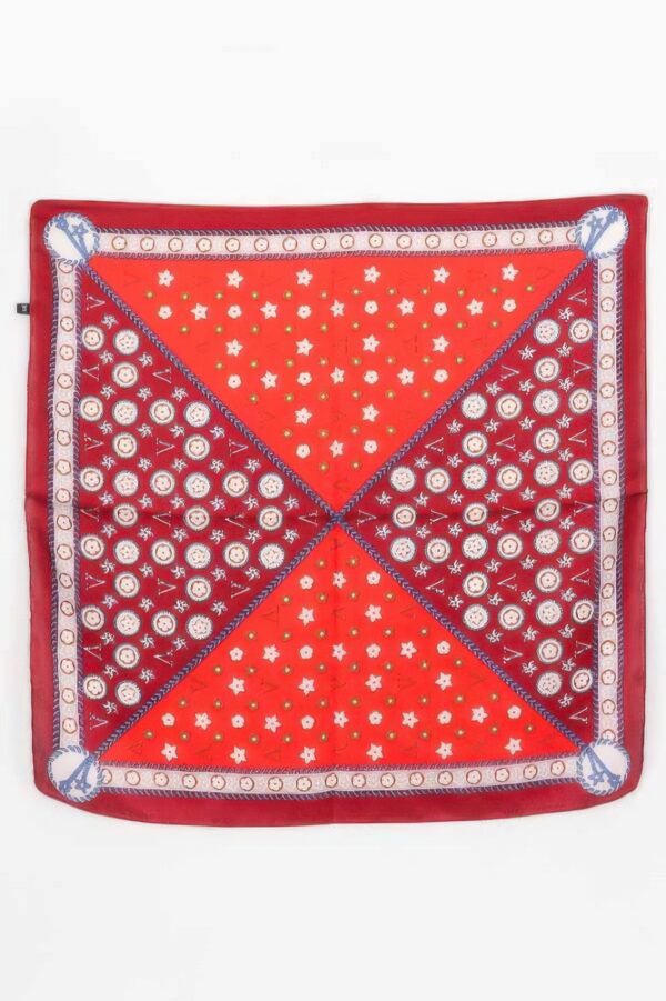 Multi-Print Bandana – Geometric & Decorative Motifs
