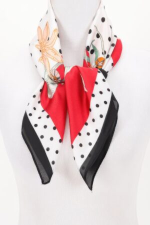 Multi Print Floral Bandana – Lightweight Accent