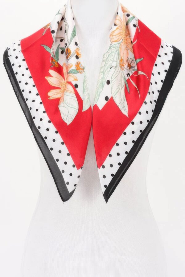 Multi Print Floral Bandana – Lightweight Accent