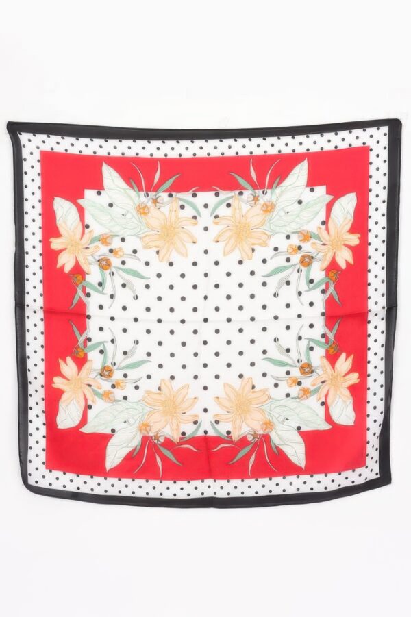 Multi Print Floral Bandana – Lightweight Accent