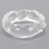 Acrylic Bangle – Textured Transparent Style
