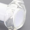 Acrylic Bangle – Textured Transparent Style