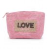 Holiday Patch Cosmetic Pouch – Vintage Palm Tree Accent