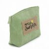 Holiday Patch Cosmetic Pouch – Vintage Palm Tree Accent