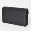 Rhinestone Satin Evening Clutch – Structured Sparkle